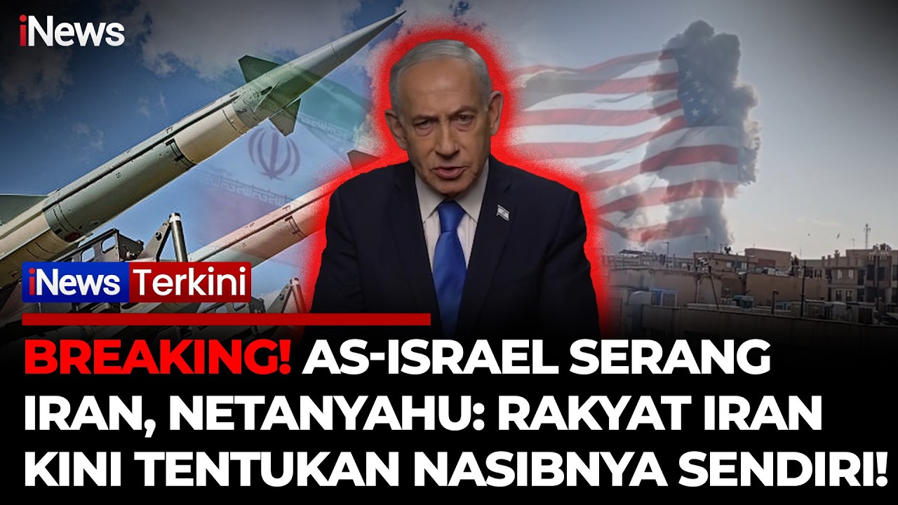 Serangan Besar ke Iran! Netanyahu Klaim Ini Awal Penentuan Nasib Bangsa Iran | iNews Terkini