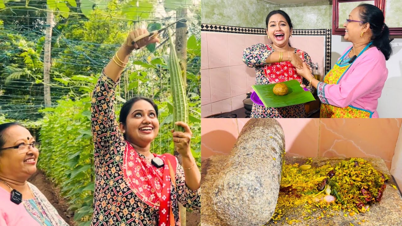 പീച്ചിങ്ങ തൊലി ചമ്മന്തി | cooking | agriculture |trending | Meghna Vincent