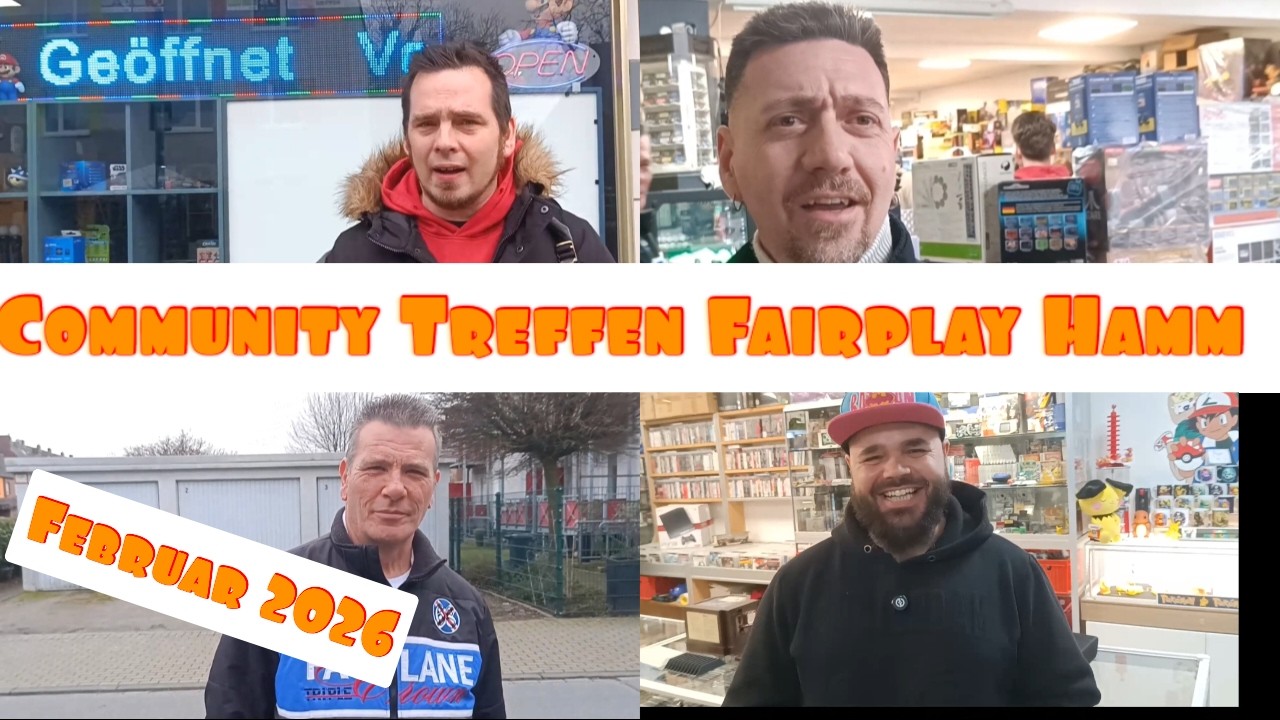 Community Treffen bei Fairplay Hamm Februar 2026