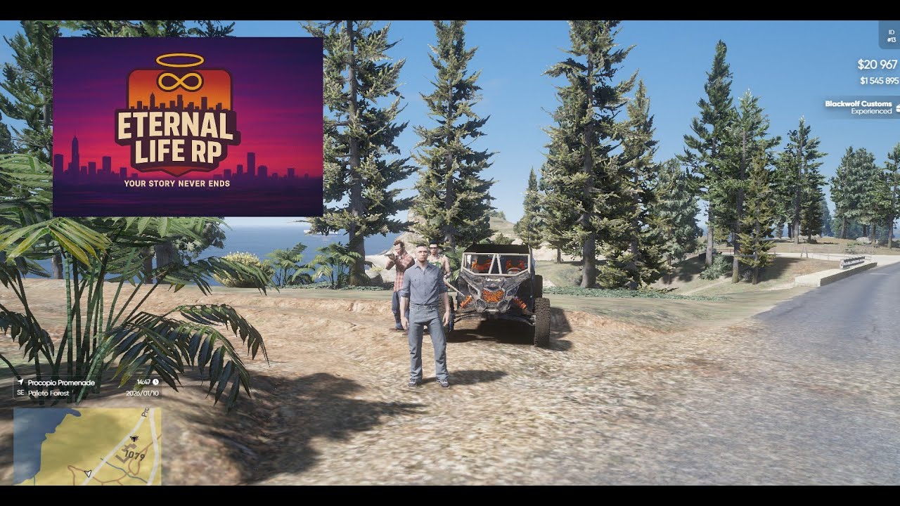 охота с парнями в GTA RP