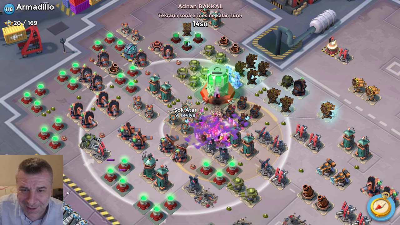 Harita Temizliği Map Cleaning Boom Beach Türkçe