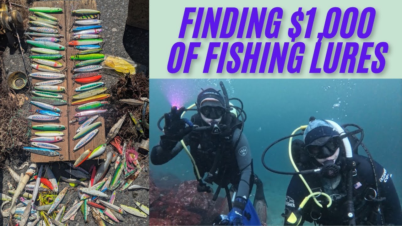 Free salmon lures from the depths of the ocean!!