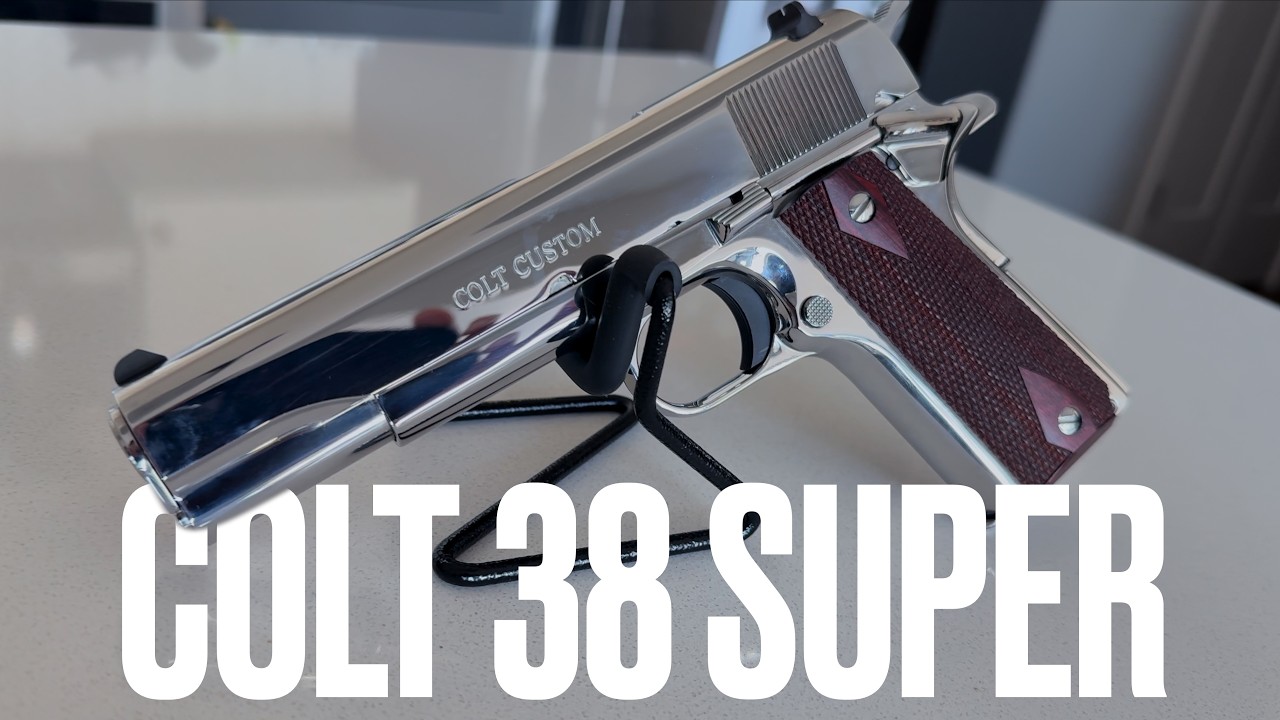 MI Primera Compra del 2025! Otra 1911 Colt 38 Super…COLT CUSTOM BRIGHT STAINLESS!