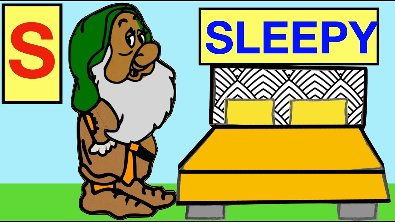 S   IS FOR SLEEPY.