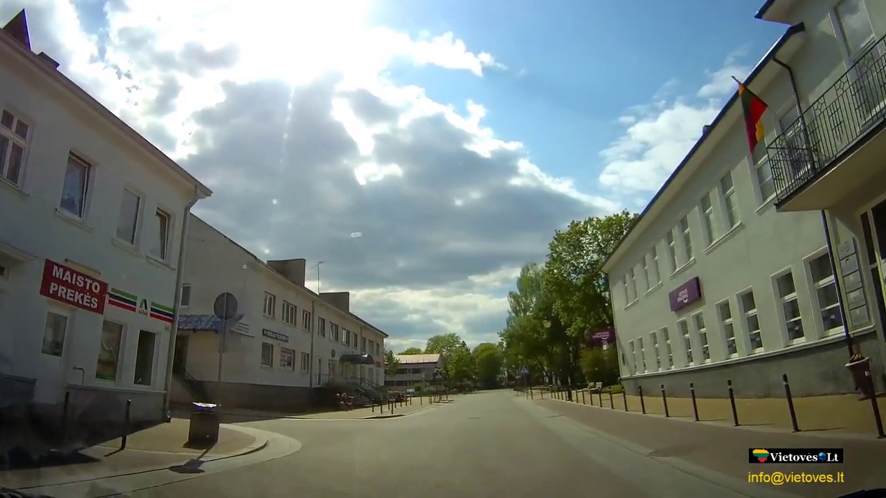 Virtualus Jurbarko turas / Virtual Tour of Jurbarkas, Lithuania