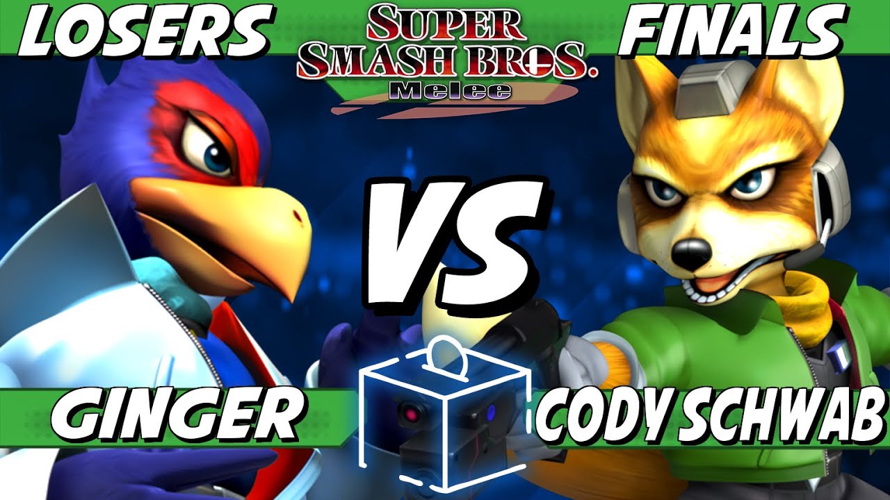 Coinbox 52 - Ginger (Falco) vs Cody Schwab (Fox) Losers Finals - Smash Melee