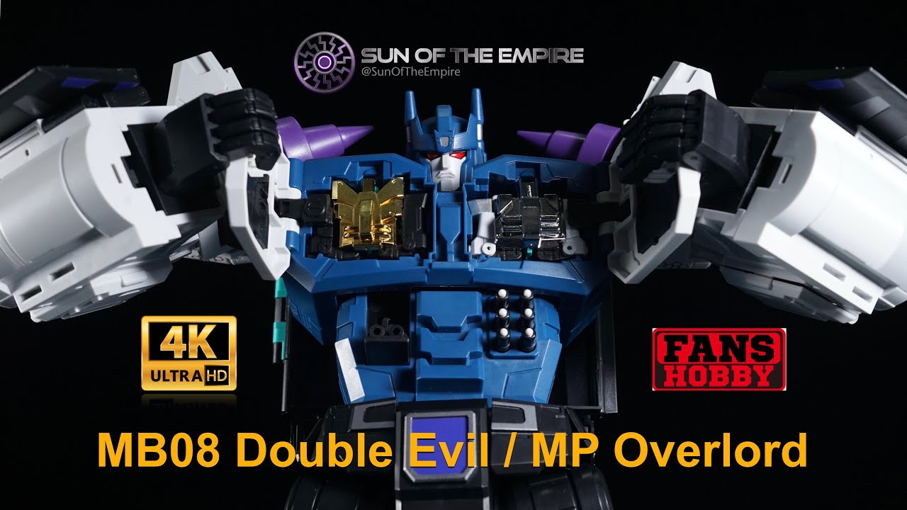Fans Hobby MB-08 Double Evil / Masterpiece MP Overlord Q.Review93
