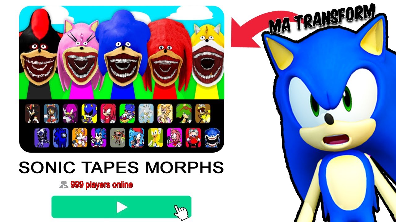 Ma *TRANSFORM* in TOATE MORPHURILE Shin Sonic Tapes pe ROBLOX!