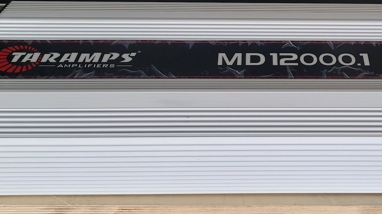 UnBoxing Taramps MD12000.1 0.5 Ohm Version