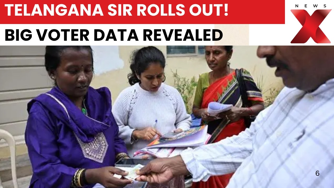 Telangana SIR Draft Electoral Rolls Released: 78.30% Voters Submit Enumeration Forms