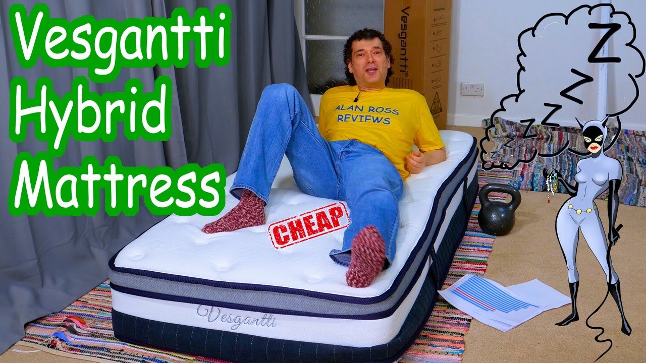 Vesgantti Luxe Hybrid Mattress Review - Pocket Springs - CertiPur