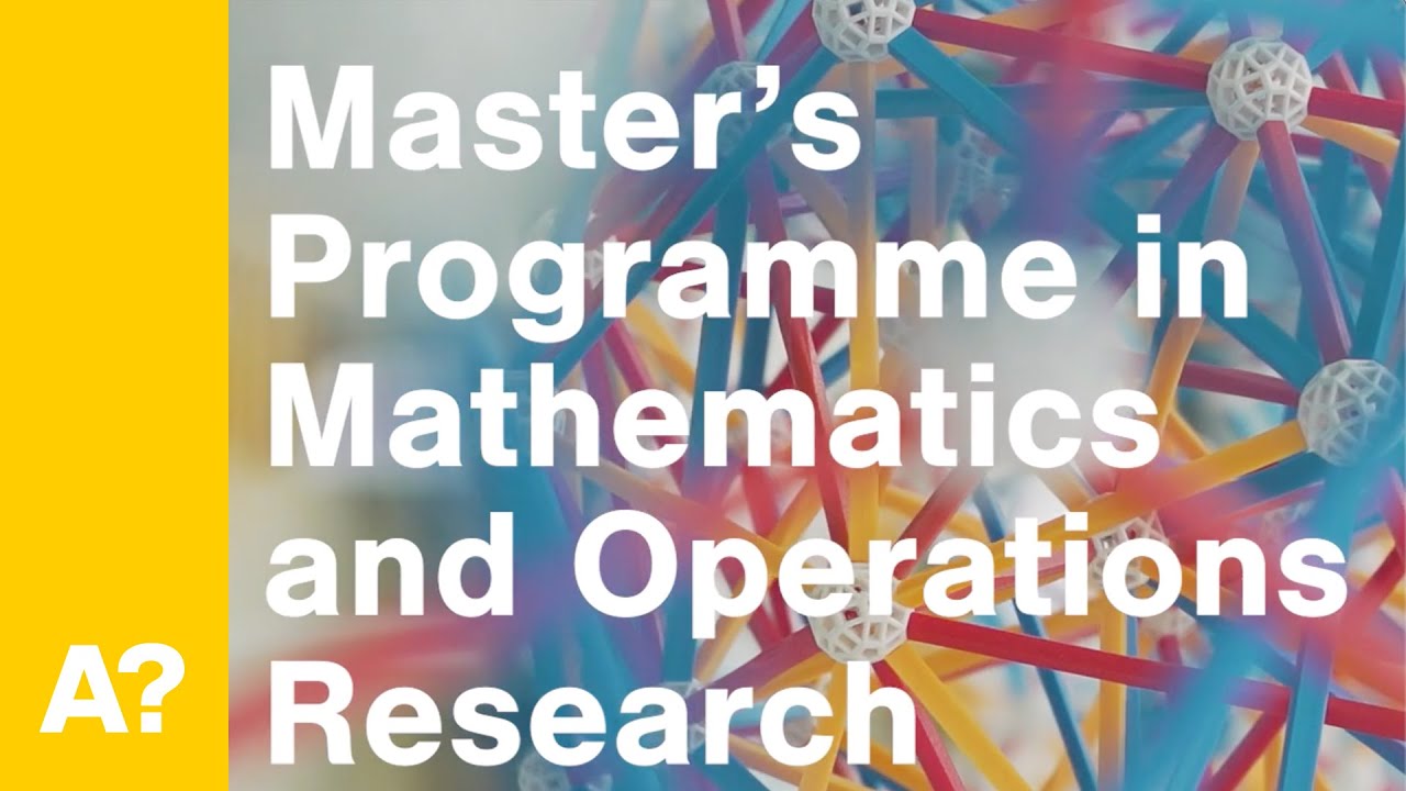 Mathematics & Operations Research | Aalto University