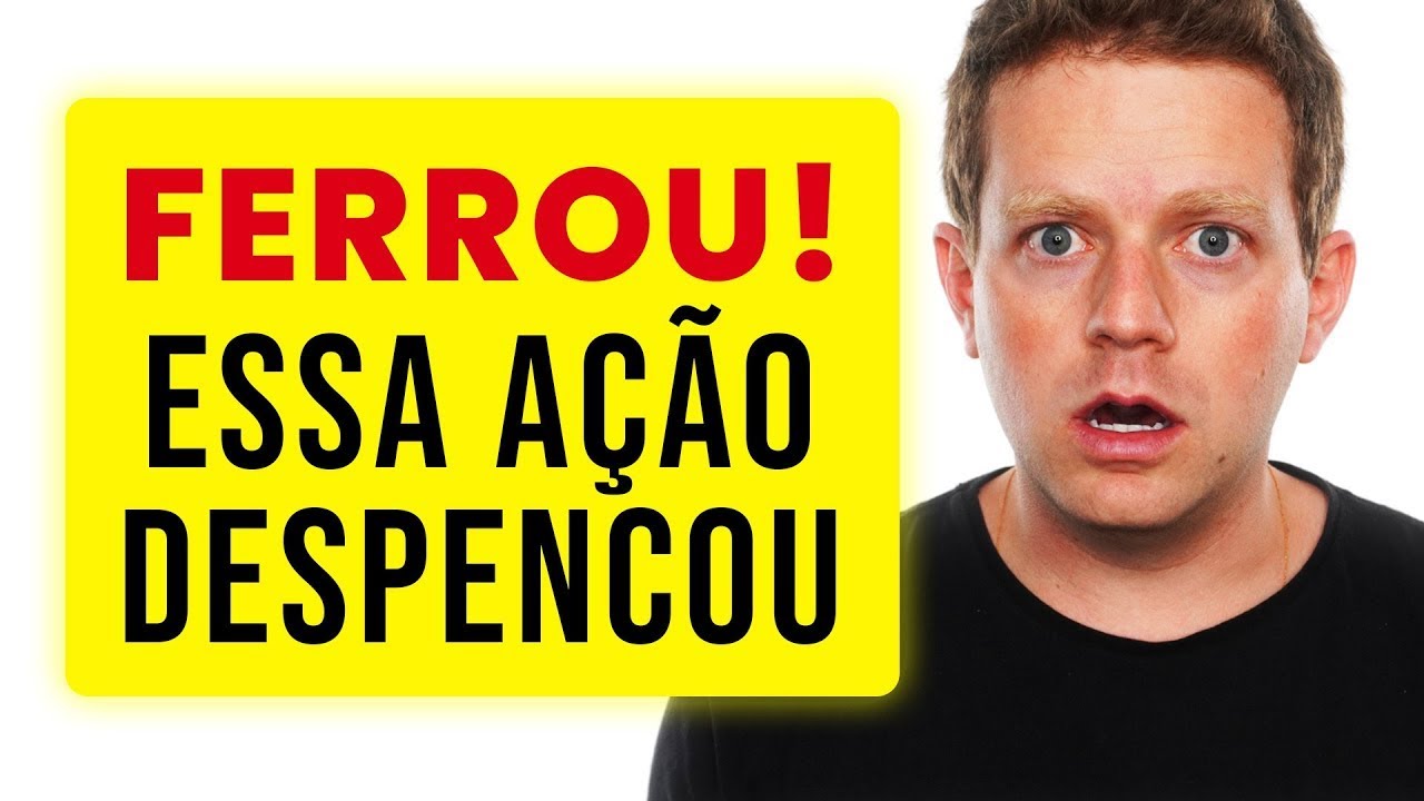 O QUE FAZER QUANDO UMA A&Ccedil;&Atilde;O DA SUA CARTEIRA CAI?