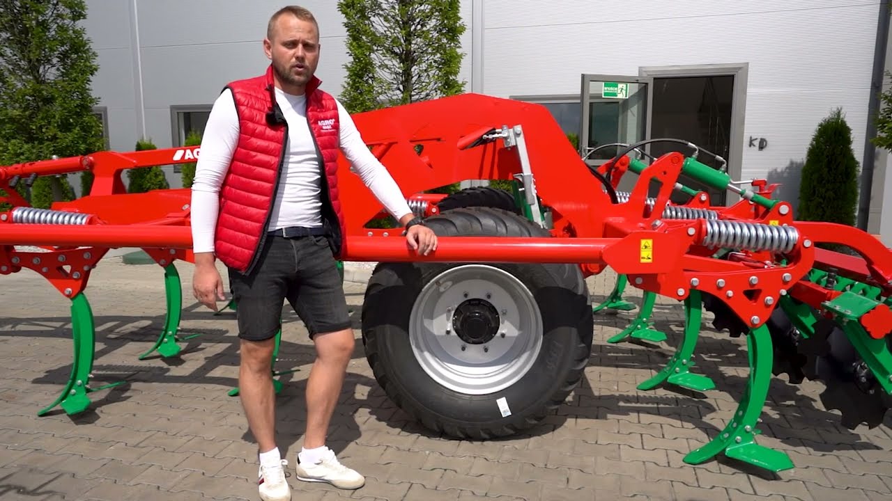 AGRO-MASZ RUNNER X3 - prezentacja agregatu podorywkowego p&oacute;łzawieszanego