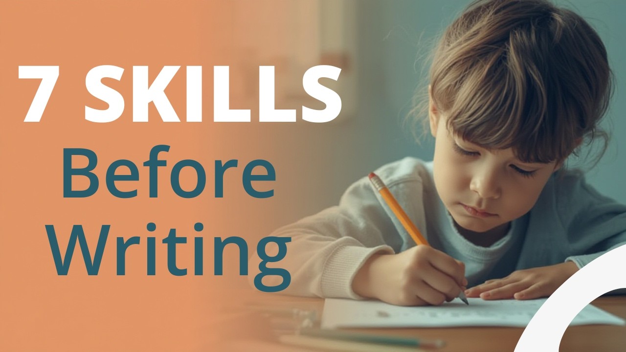 7 Pre-Writing Skills Your Child Needs Before Learning Letters