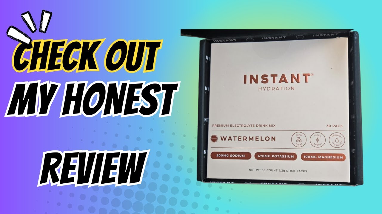 Honest Long-Term Product Review Instant Hydration Electrolytes Powder Packets 