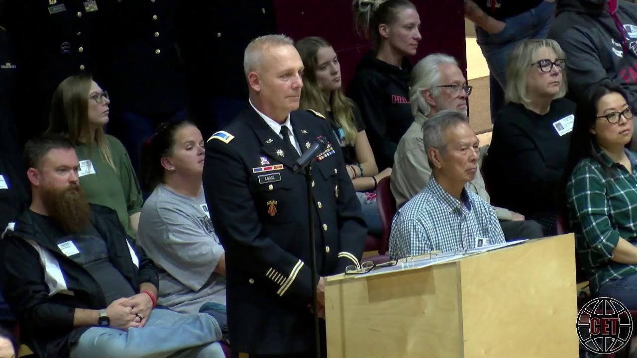 West Creek High School Veterans Day Assembly 2022-23