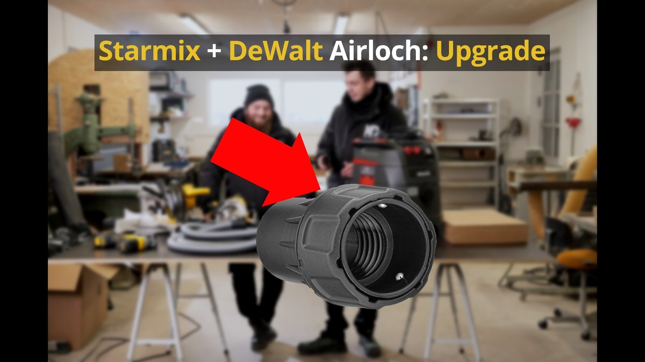 DeWalt AirLock System: Den ultimative opgradering til støvsugeren! 🛠️