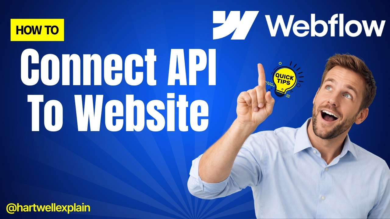 Как подключить API к веб-сайту Webflow [пошаговая инструкция]