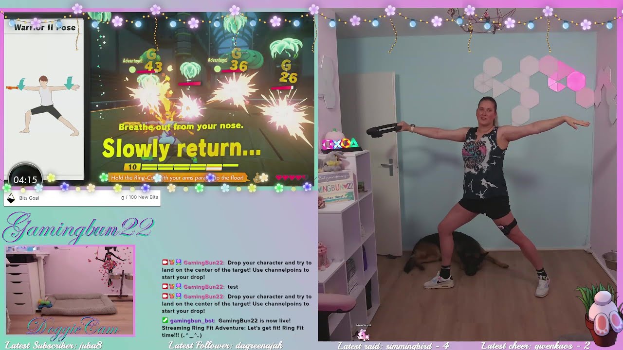 Let's get fit! Ring Fit time!!! (｡^‿^｡) (stream from 08-12-2025)