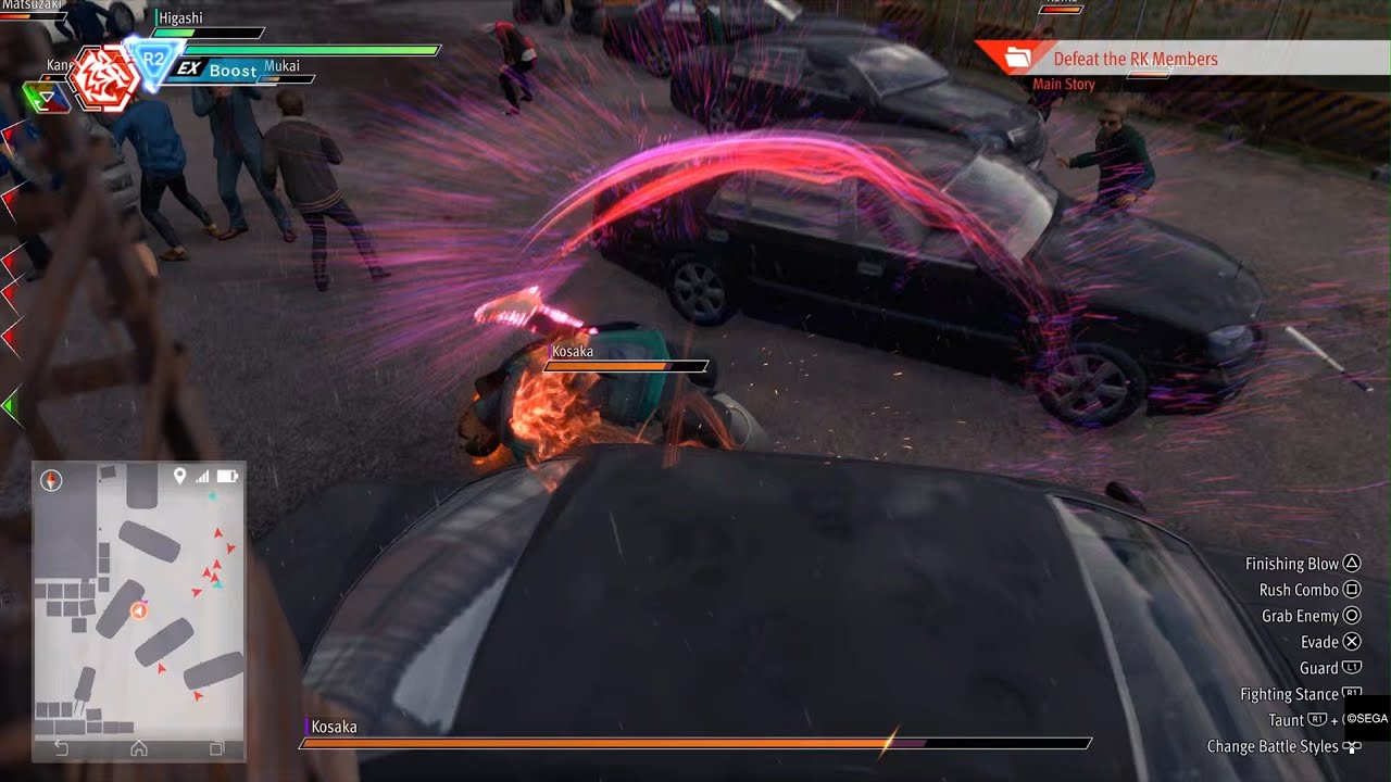 Lost Judgment - RK Members Final Long Battle (Hard EX - No Damage)