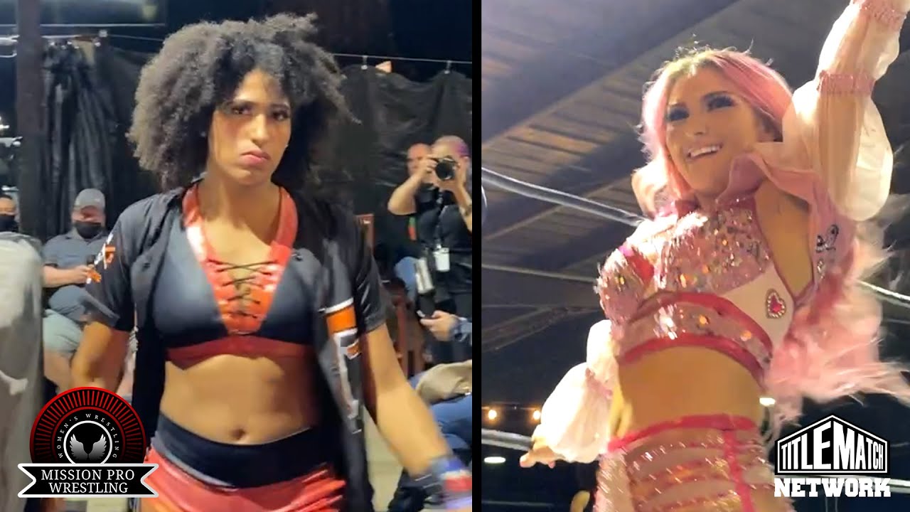 Alex Gracia vs Marti Belle (Women's Wrestling) Mission Pro Wrestling