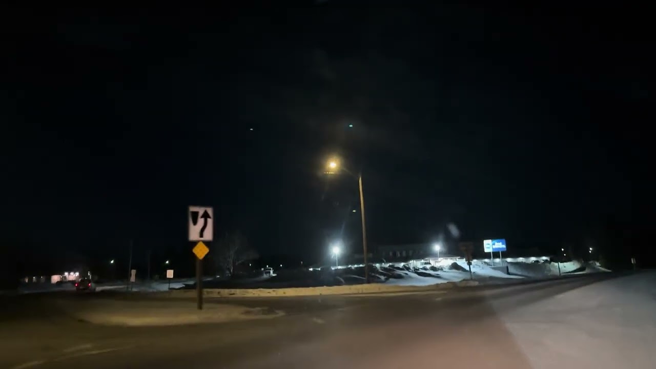 Driving from Presque Isle to Caribou. Aroostook County, Maine #drive 