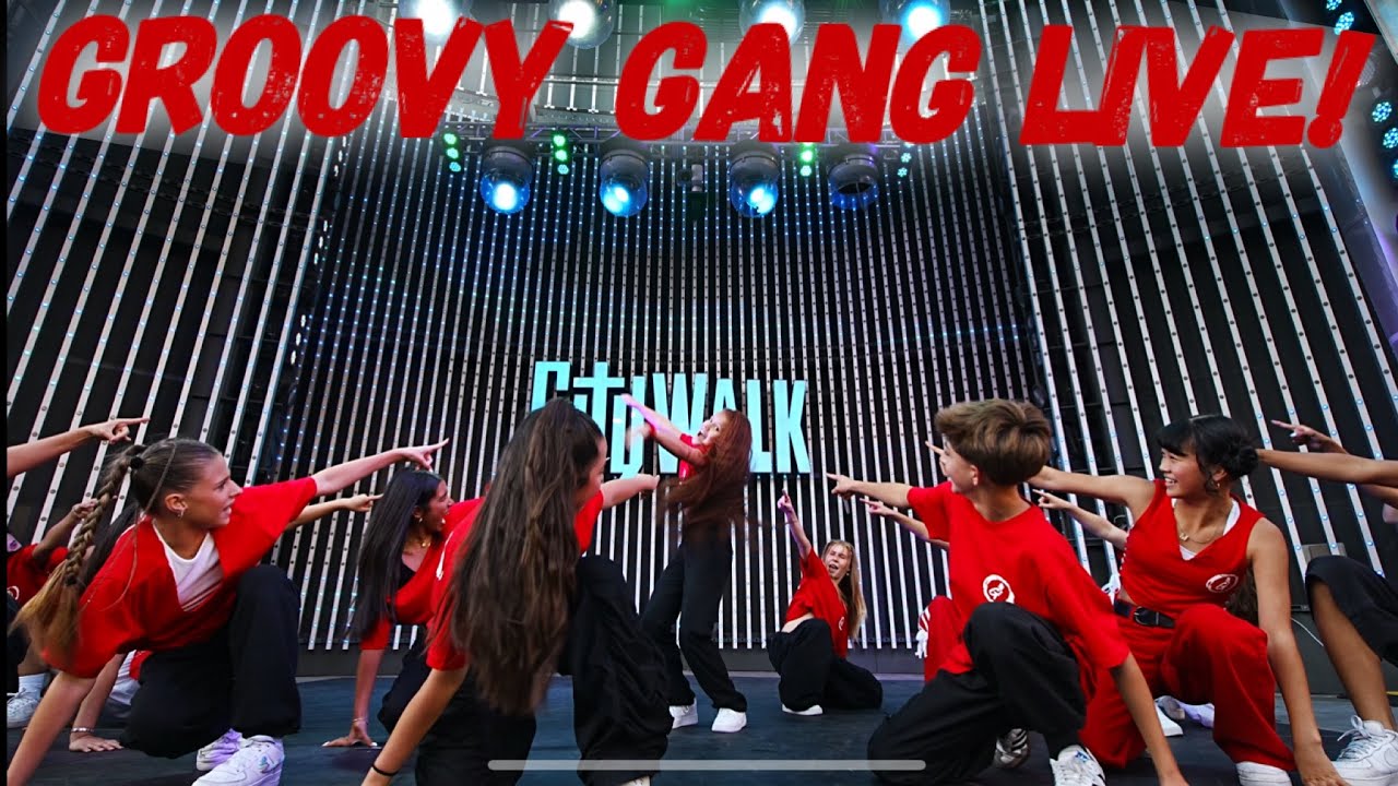 Groovy Gang LIVE PERFORMANCE- Choreography by Guy Groove 