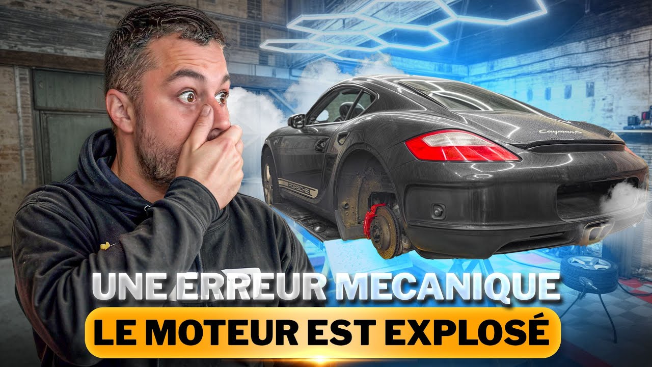 Porsche Cayman S : Il pensait que l’IMS était cassé… la vérité est bien pire !