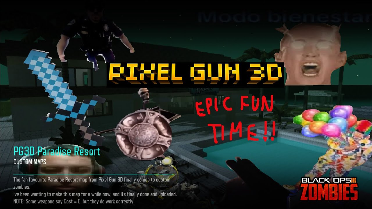 PG3D Paradise Resort Black Ops 3 Zombies