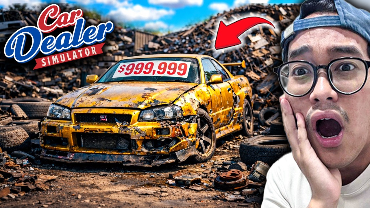 MENJUAL NISSAN GTR SKYLINE TERBARU! Car Dealer Simulator