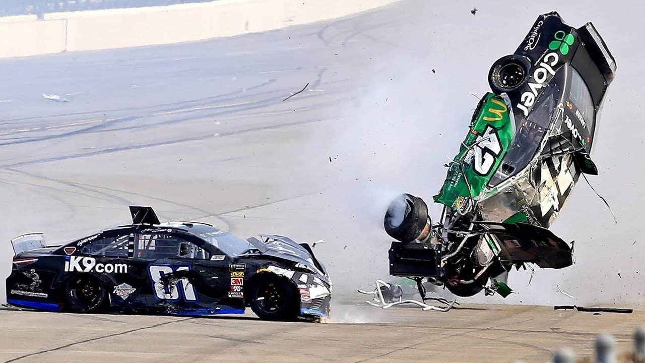 Nascar - Talladega - 2019 - Crash Compilation