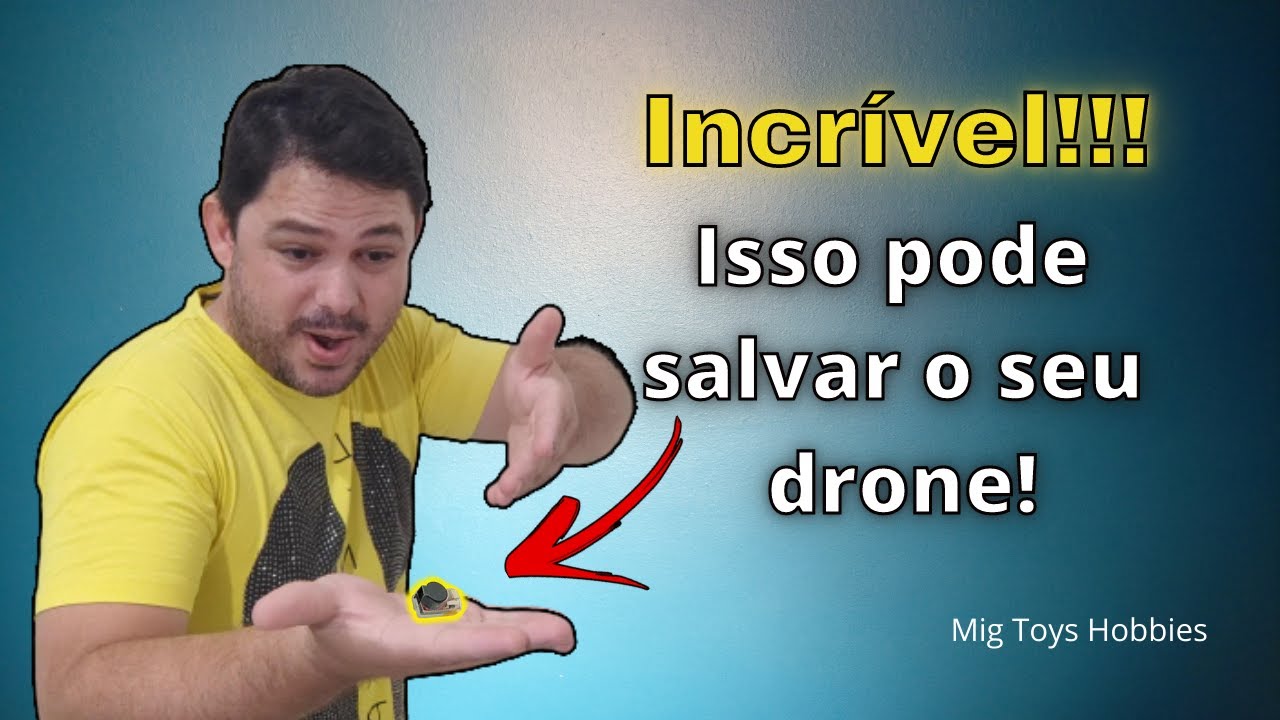 Localizador Com Som e Led Para Drone Buzina ViFly Beacon