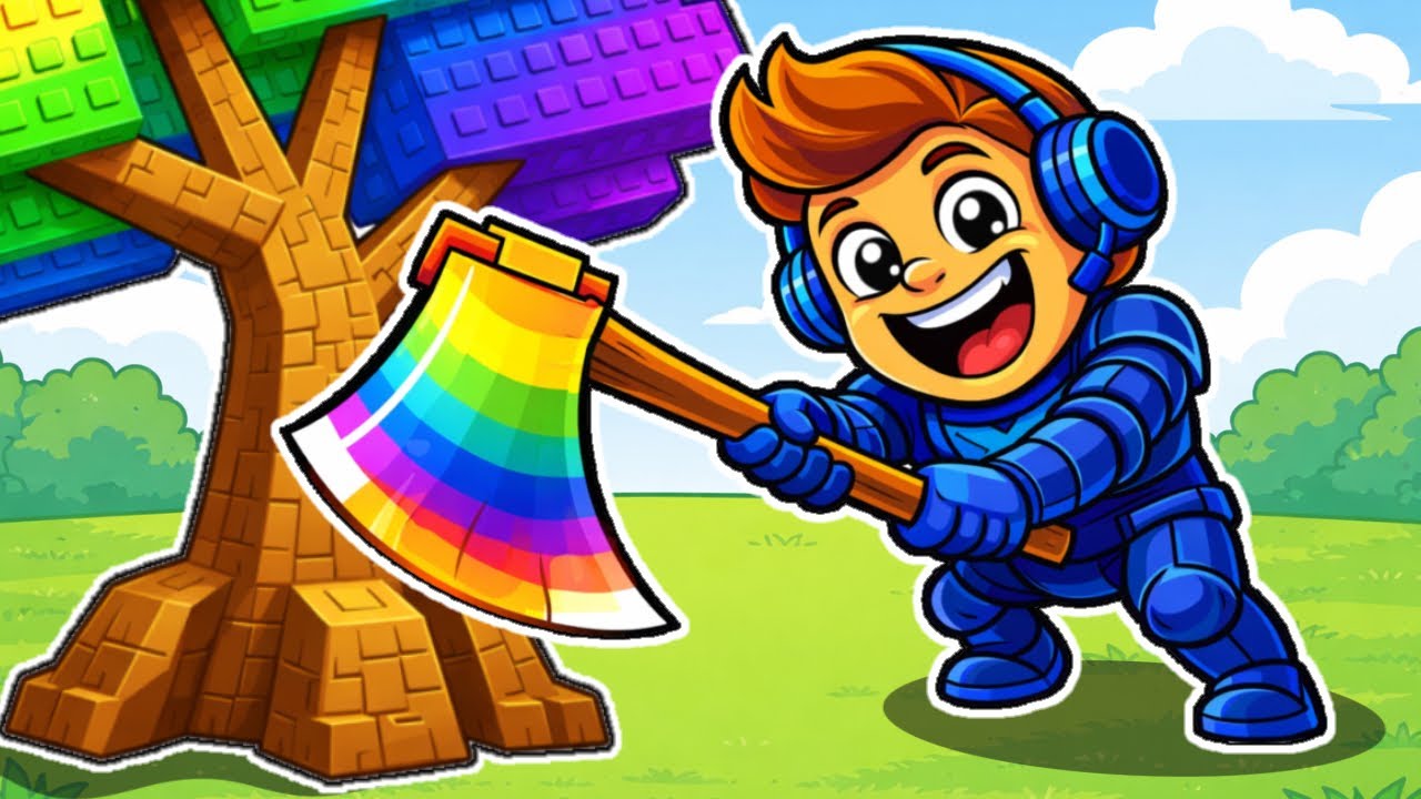 Det her burde ikke være muligt i Chop Your Tree | Dansk Roblox