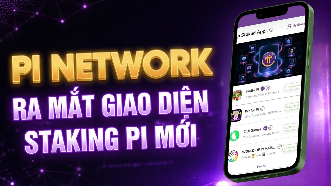 HƯỚNG DẪN SỬ DỤNG STAKING PI VỚI GIAO DIỆN MỚI | PI NETWORK