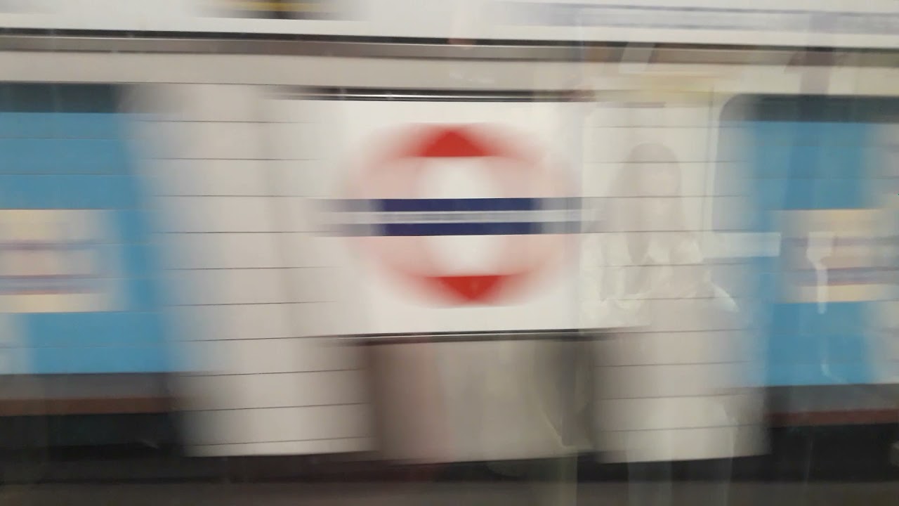 London Underground Victoria Line from London Euston to Finsbury Park