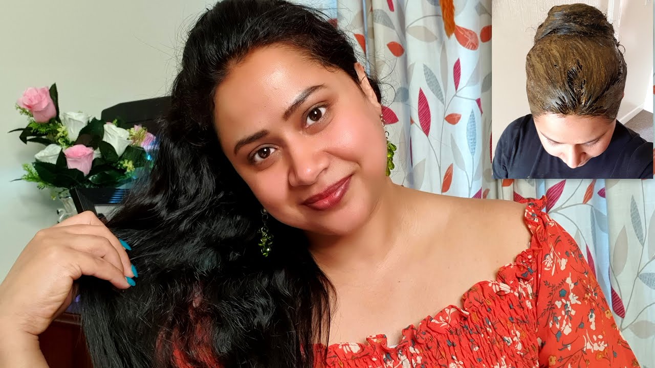 घर पर करे बालो को Naturally Brown | Heena Treatment at home | Get Salon Style Dark Healthy Hair