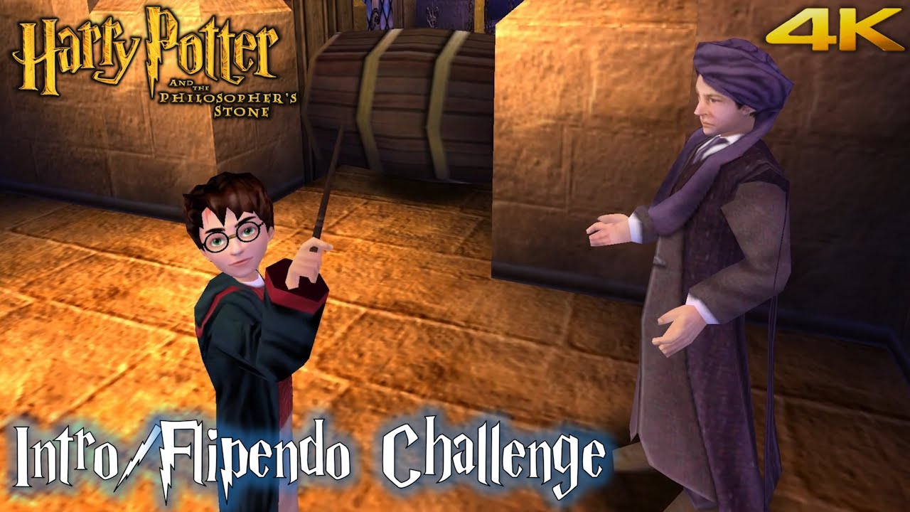 Harry Potter And The Philosopher's Stone PC Movement Mod 'Intro and Flipendo Challenge' (4K)