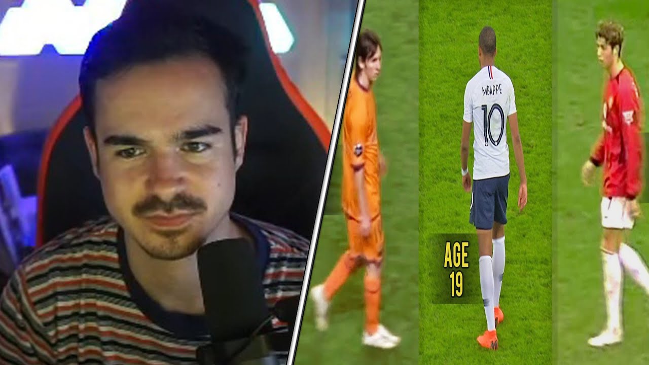 Erné REAGIERT auf Mbappé ist gut, aber Messi & Ronaldo waren mit 19 Monster😱🔥