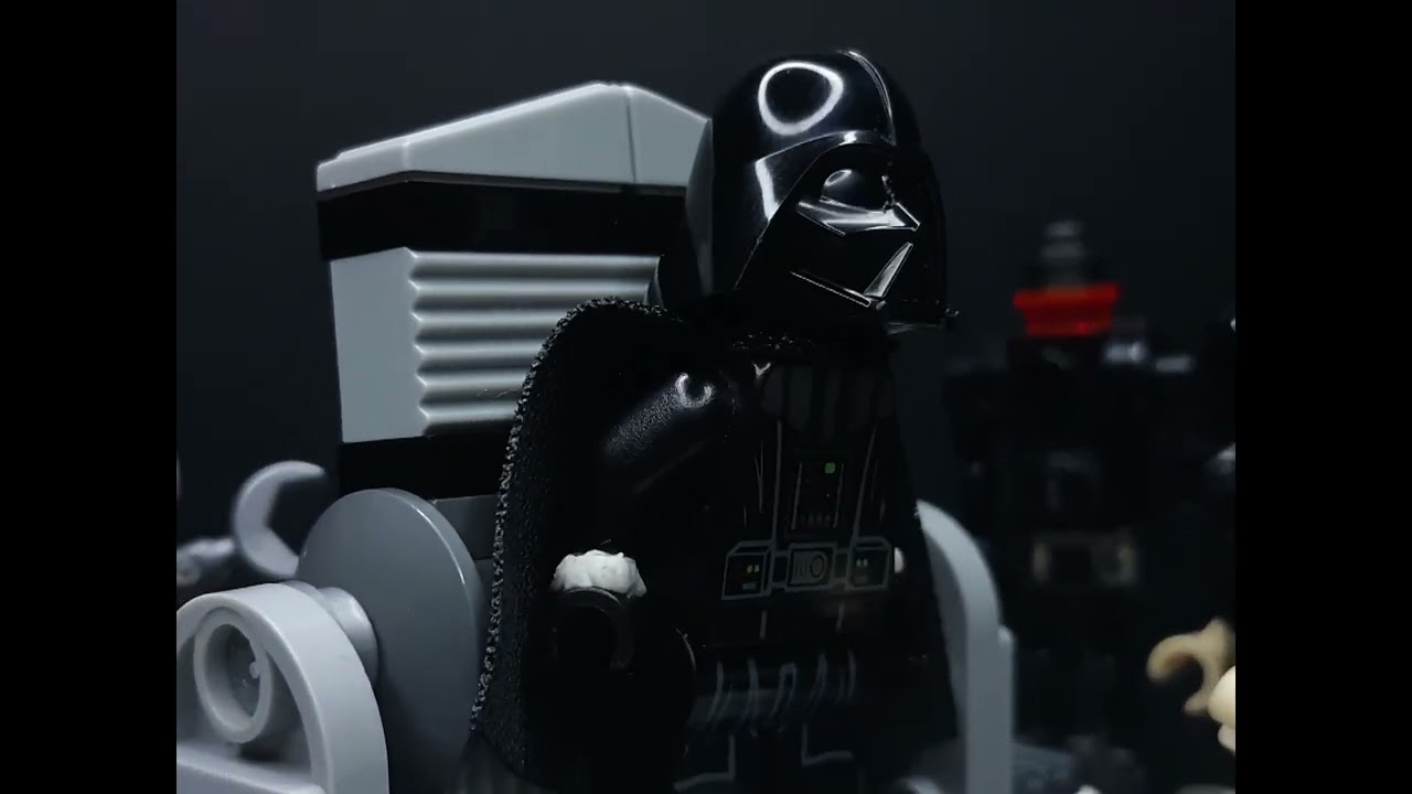 Darth Vader's Transformation | Lego Star Wars Stop Motion Recreation