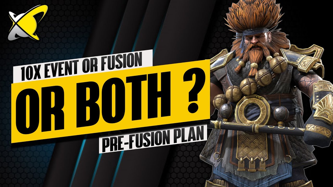 WHICH IS BETTER.. 10X EVENT vs FUSION.. or BOTH !? | Hurndig Pre-Fusion Plan | RAID: Shadow Legends