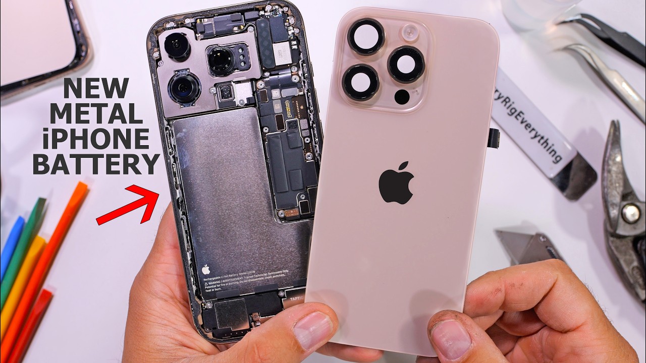 Dear Apple: i am sorry...  (iPhone 16 Pro Max Teardown)