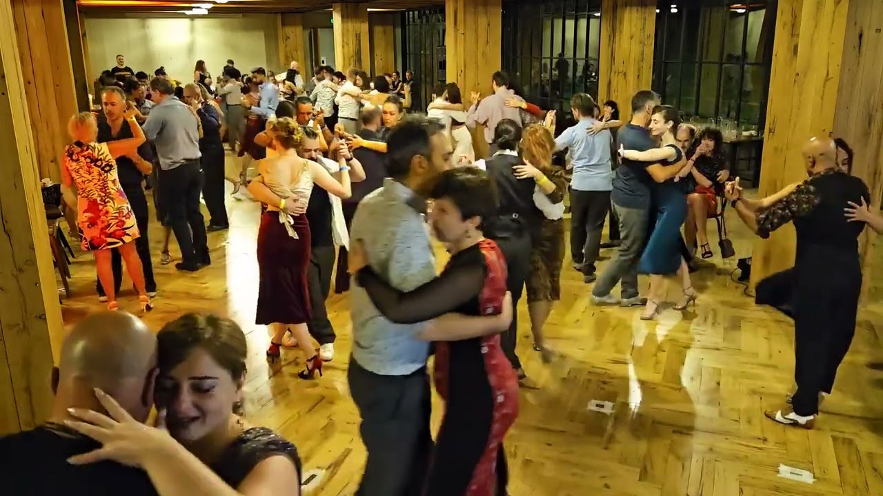 Ojos Negros Tango Marathon, 2023. Night Milonga. Juan D'Arienzo - Tango Tanda. Kazbegi, Georgia