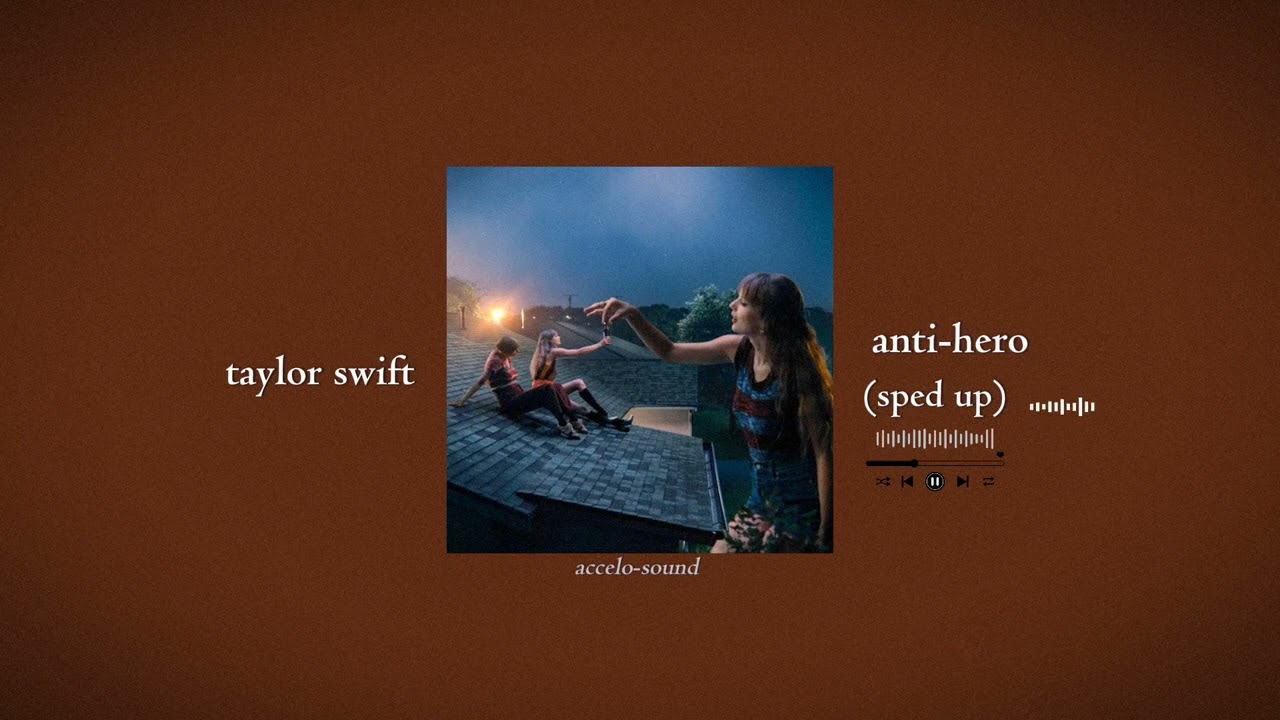 taylor swift - anti-hero (sped up) | accelo-sound