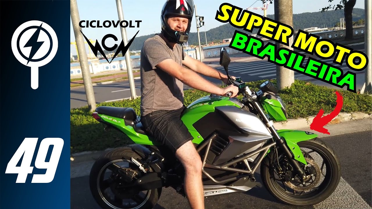 TESTAMOS A CICLOVOLT !!! CONHEÇA A SUPER MOTO ELÉTRICA BRASILEIRA !