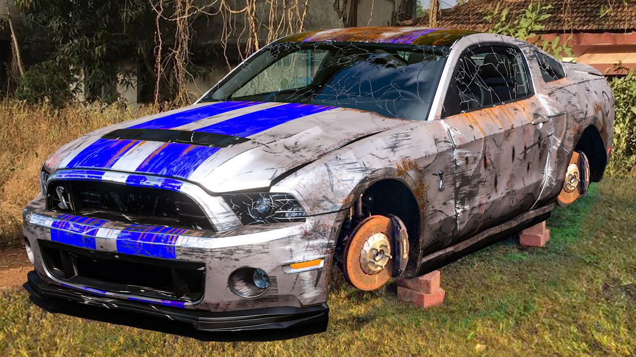 ENCONTREI O MUSTANG DO FILME NEED FOR SPEED ABANDONADO NO FORZA HORIZON 5 (Restaurando Clássicos)