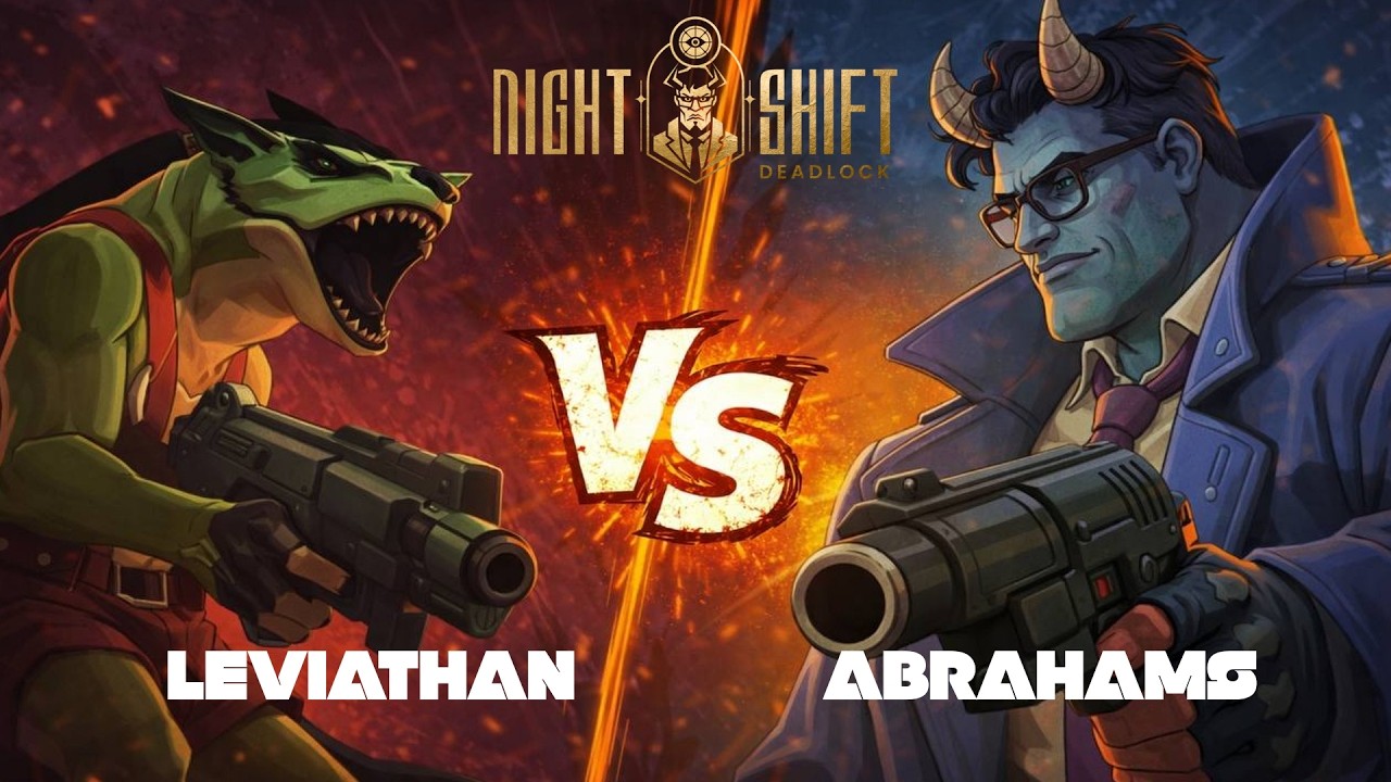DNS #27 Абрахамс Левиафан Deadlock Night Shift №27 Leviathan vs Abrahams Русские комментарии