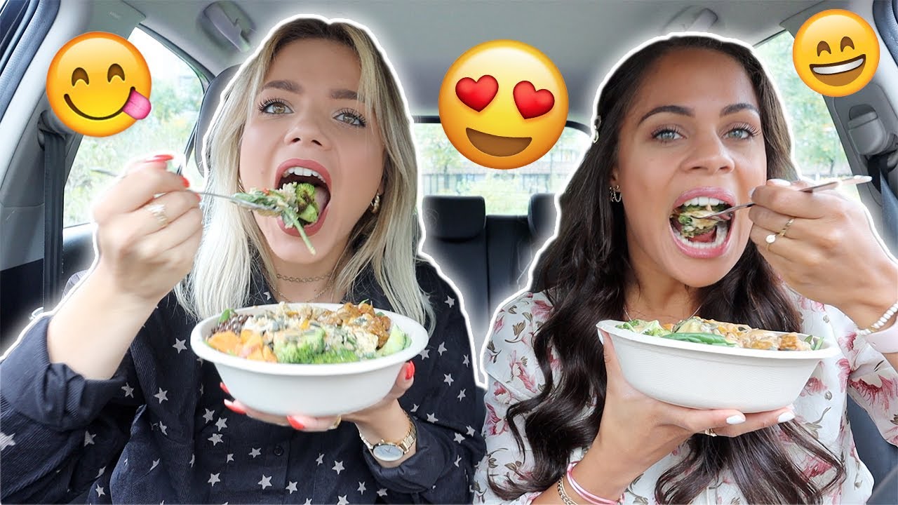 CAR MUKBANG MET DENISE!! | Kristina K ❤