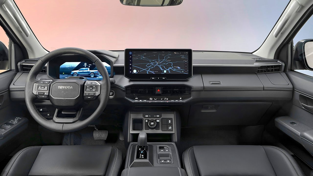 All New 2026 Toyota Hilux - INTERIOR