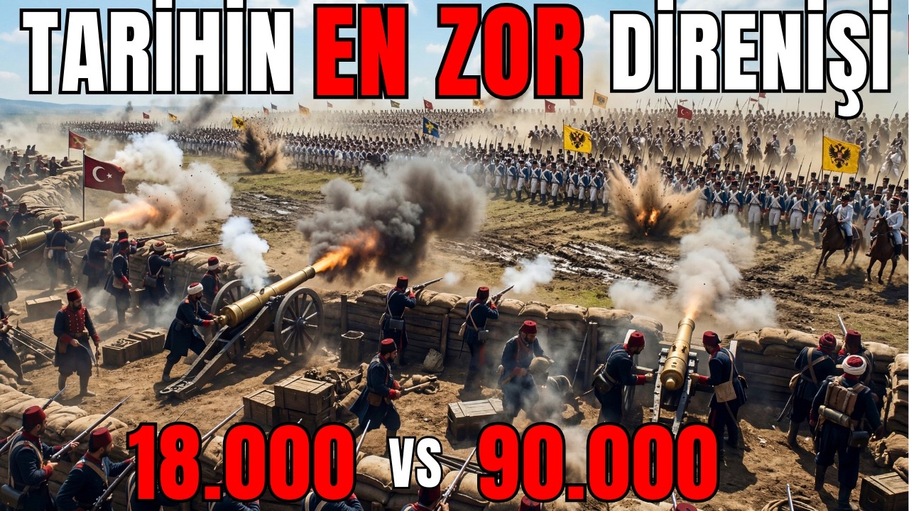 18 BİN ASKER 90 BİN DÜŞMANI NASIL DURDURDU? - 1854 SİLİSTRE DİRENİŞİ! - OSMANLI TARİHİ